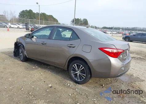 2017 Toyota Corolla Le z USA, uszkodzony, nr VIN 2T1BURHE2HC919193